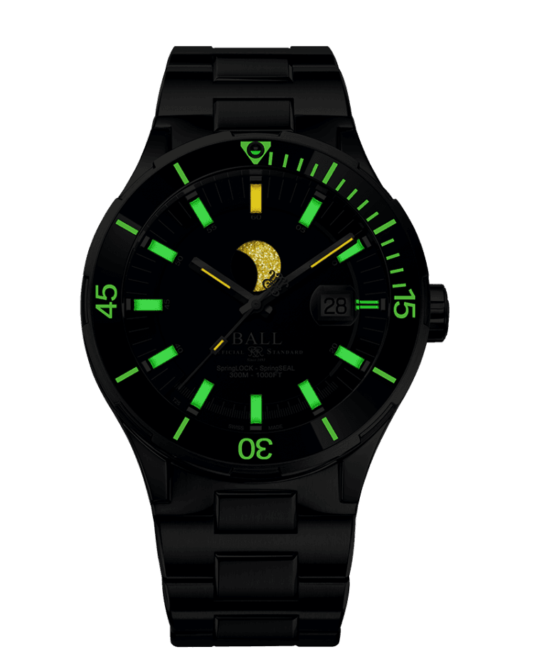 Ball Roadmaster Challenger Moonphase Watch DM3130B-S13J-BE