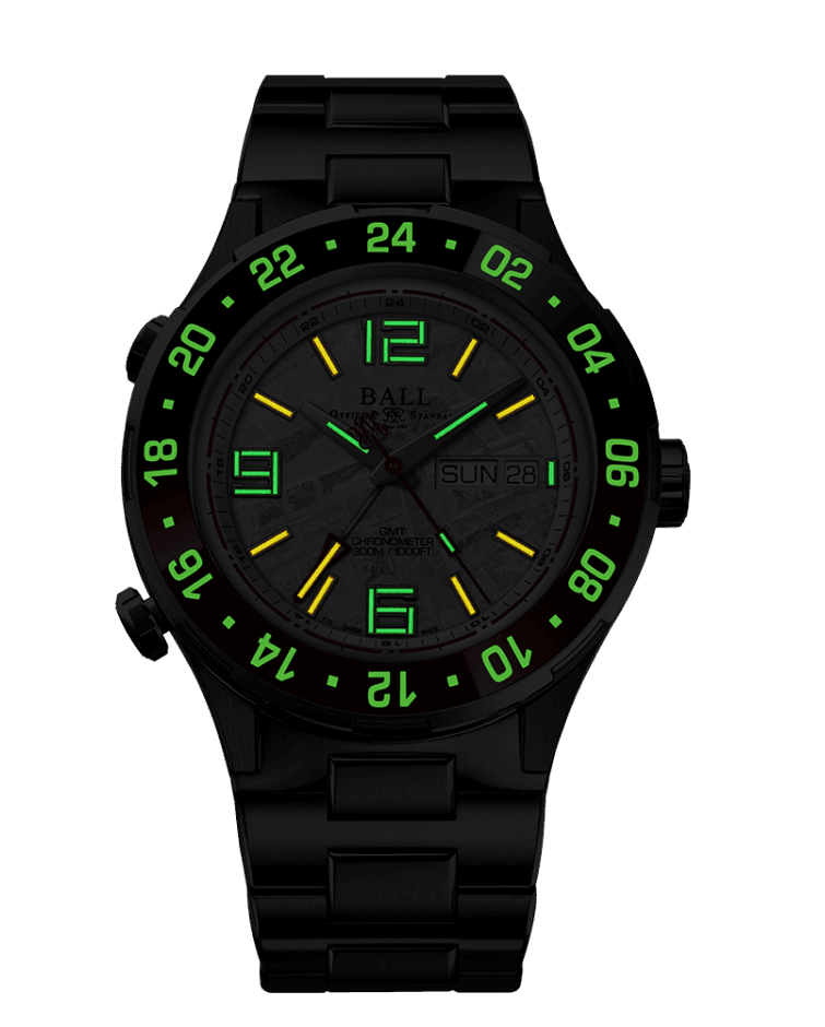 Ball Roadmaster Marine GMT Meteorite (40mm) Watch DG3000A-S12CJ-MSL