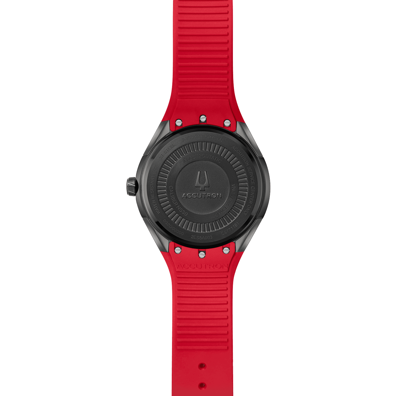 Accutron DNA M BKGRY ST BK Mens Watch 2ES8A003A