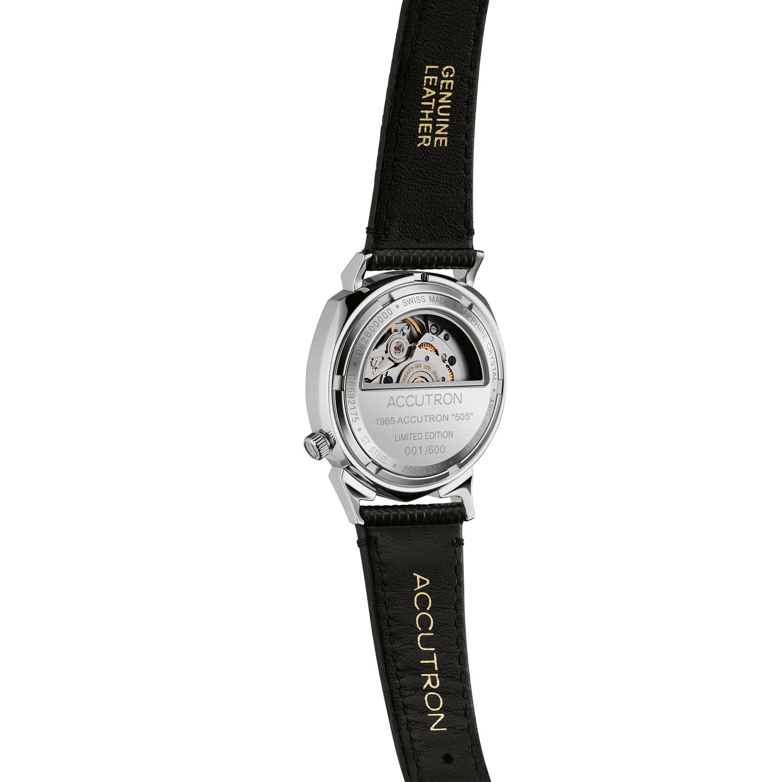 Accutron Stainless Steel Legacy Unisex Watch 2SW6A001