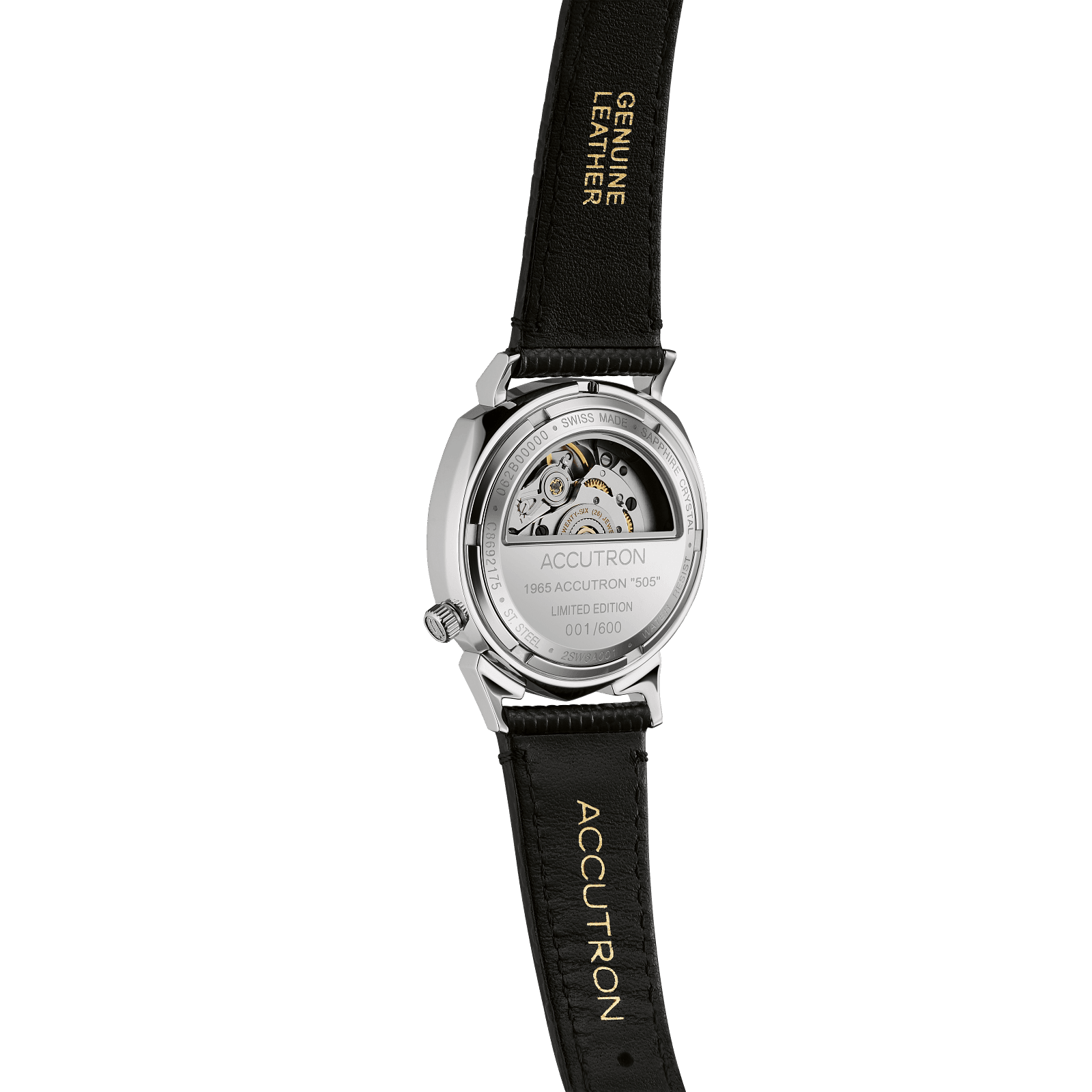 Accutron Stainless Steel Legacy Unisex Watch 2SW6A001