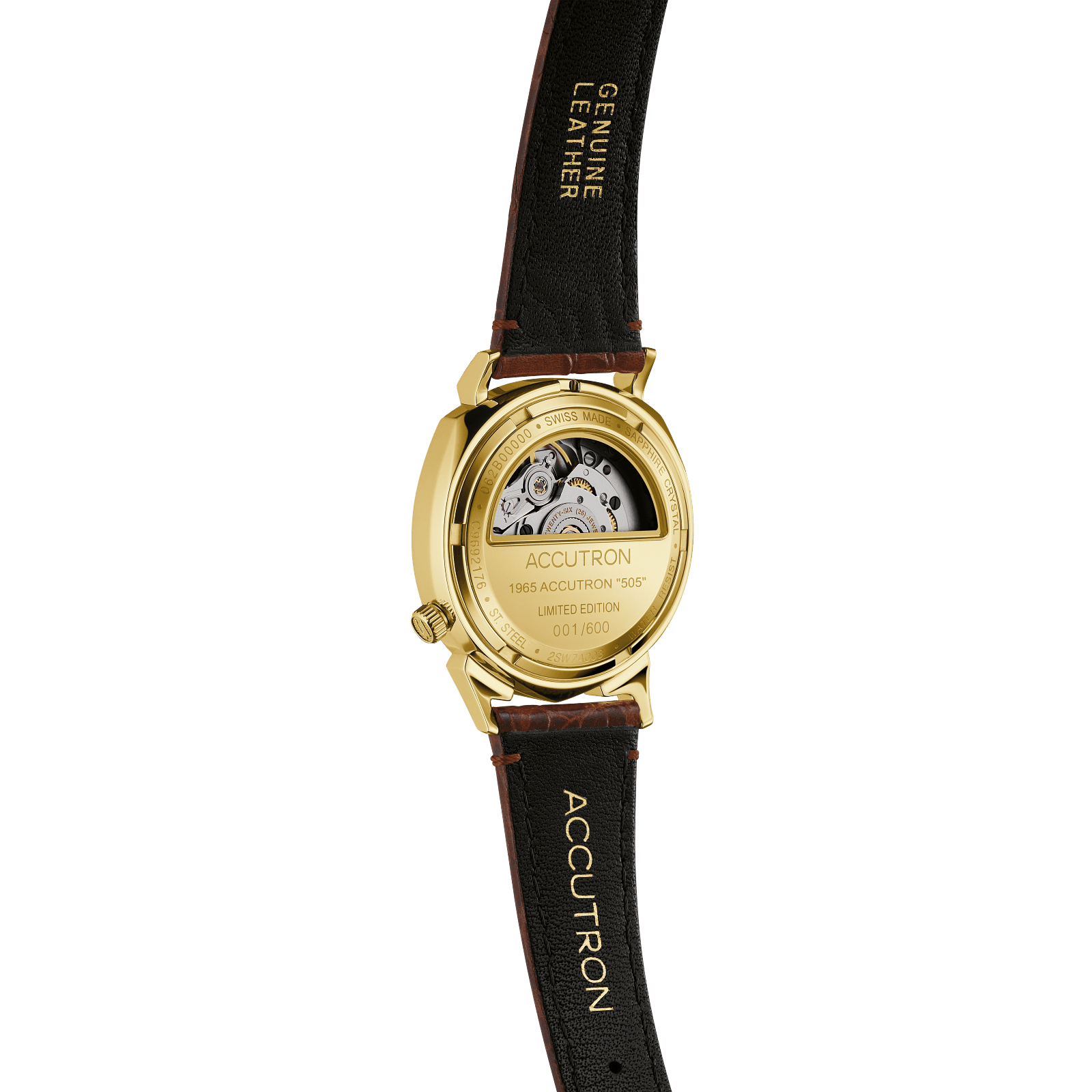 Accutron Stainless Steel Electrostatic Mens Watch 2SW7A003