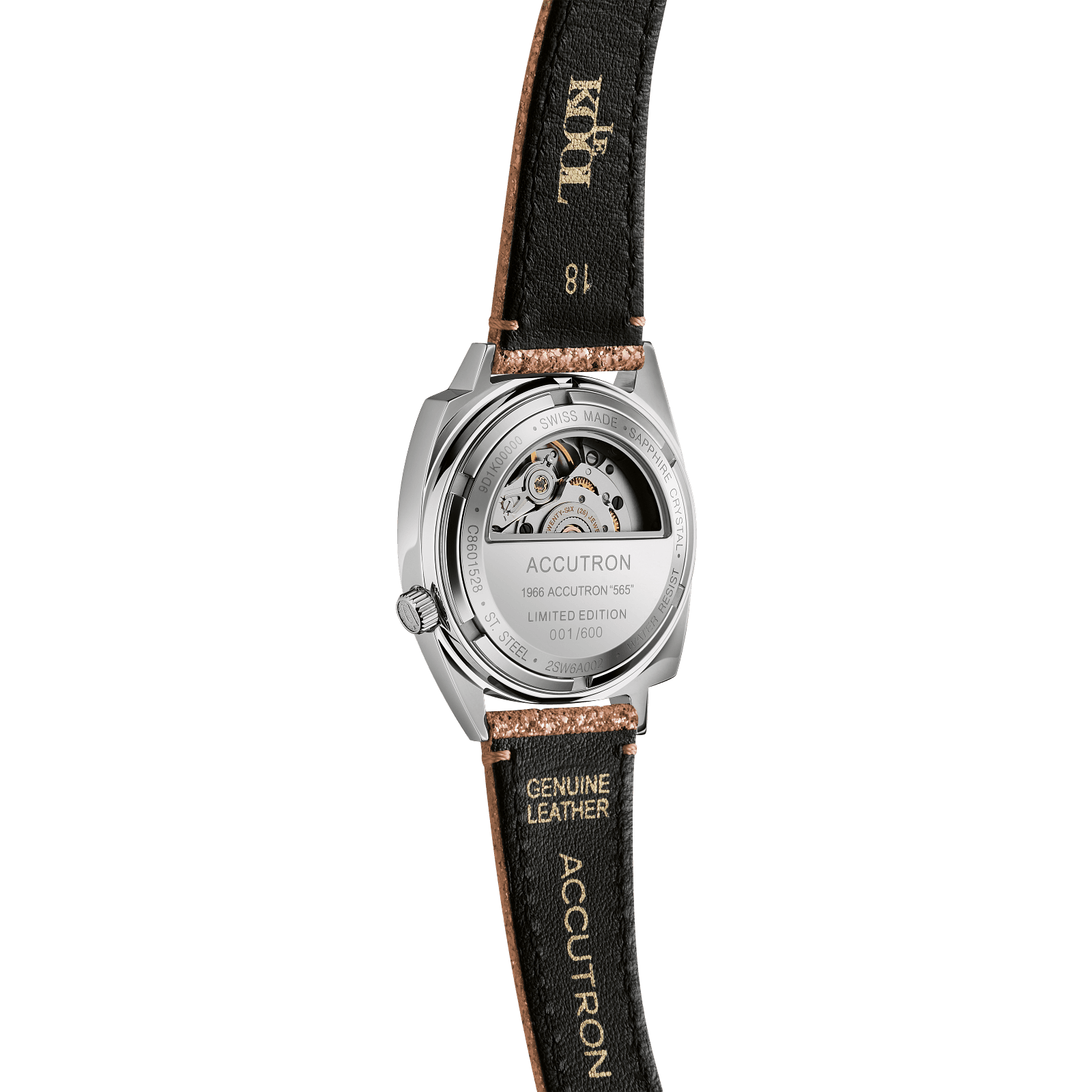 Accutron Stainless Steel Legacy Unisex Watch 2SW6A002LK