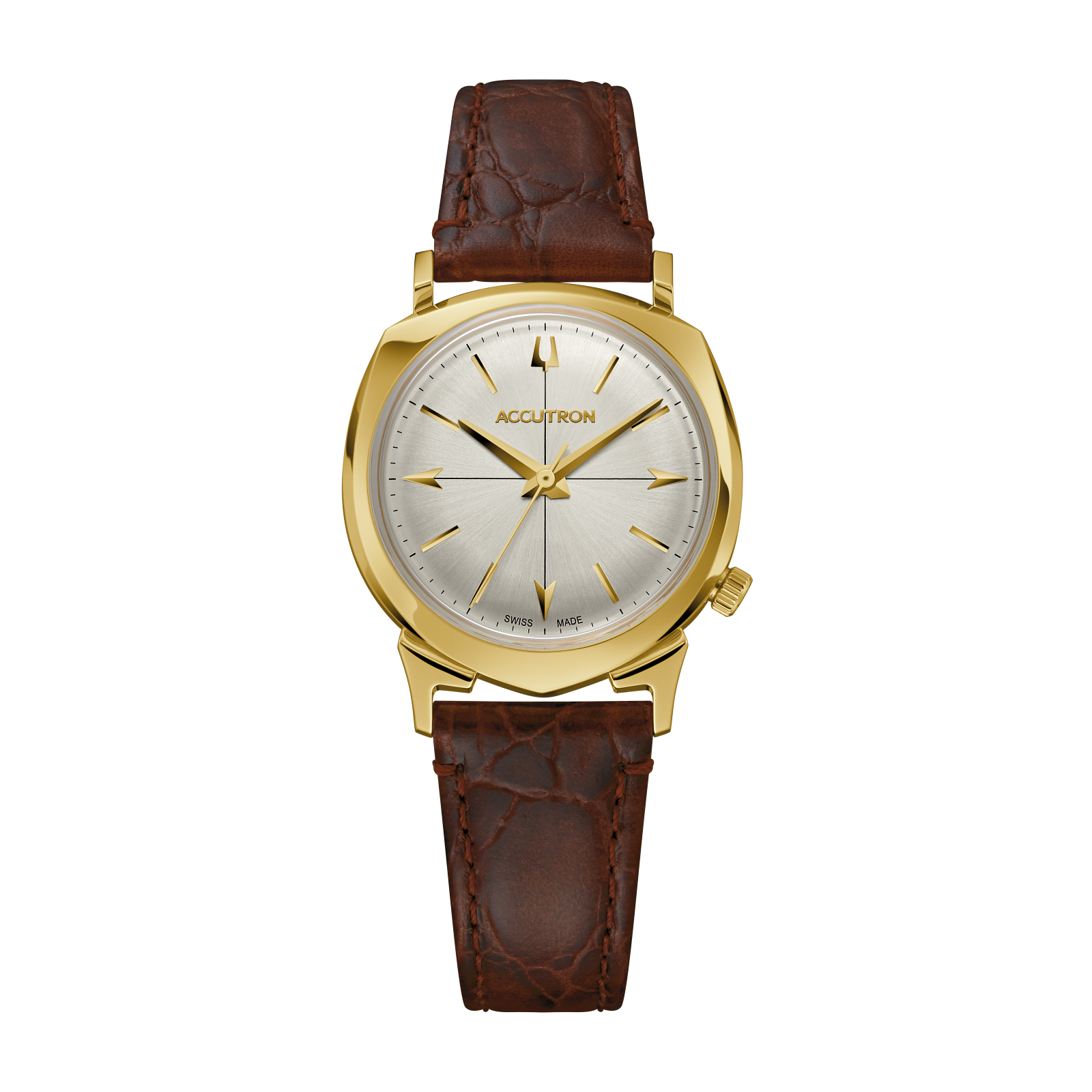 Accutron Stainless Steel Electrostatic Mens Watch 2SW7A003