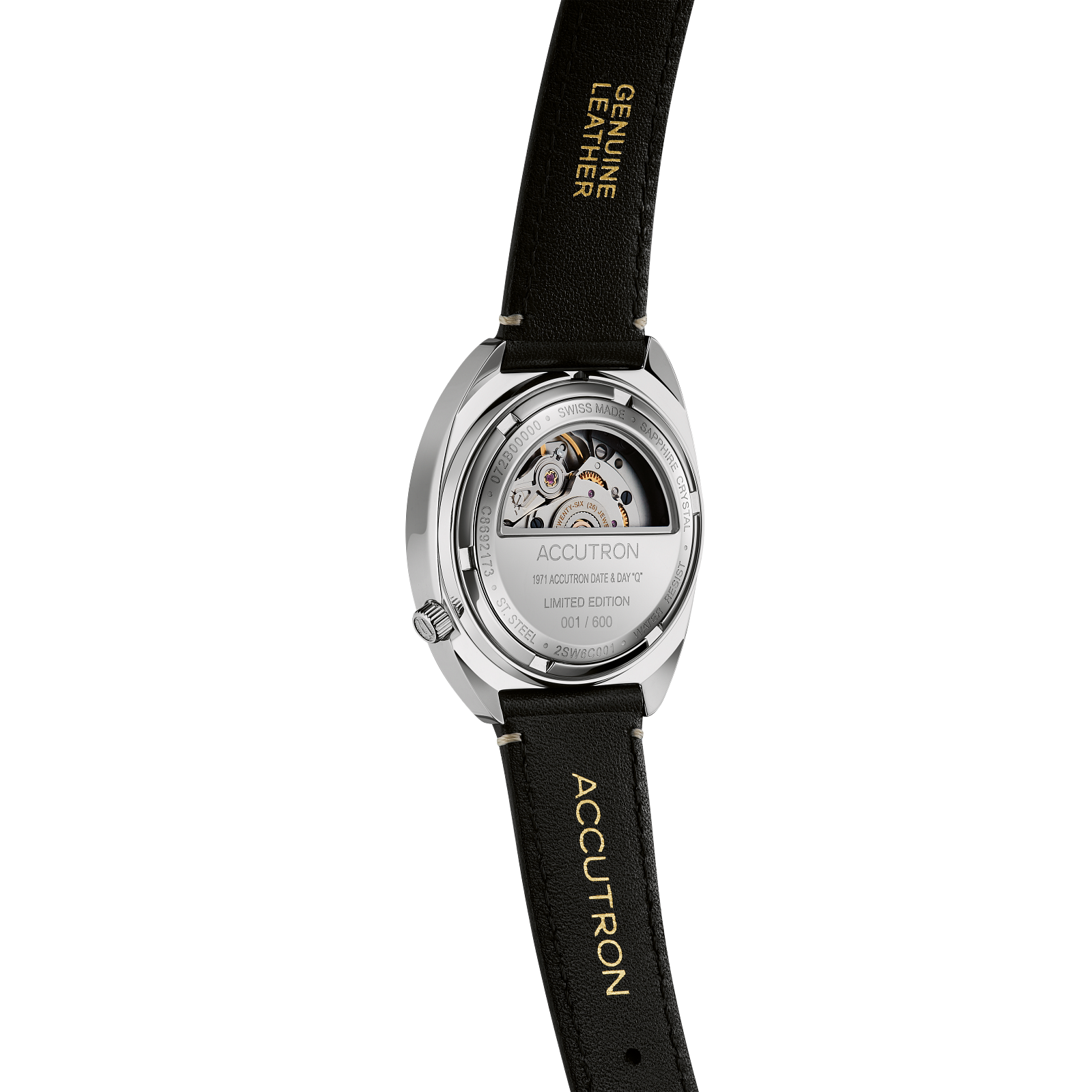 Accutron Stainless Steel Legacy Unisex Watch 2SW6C001