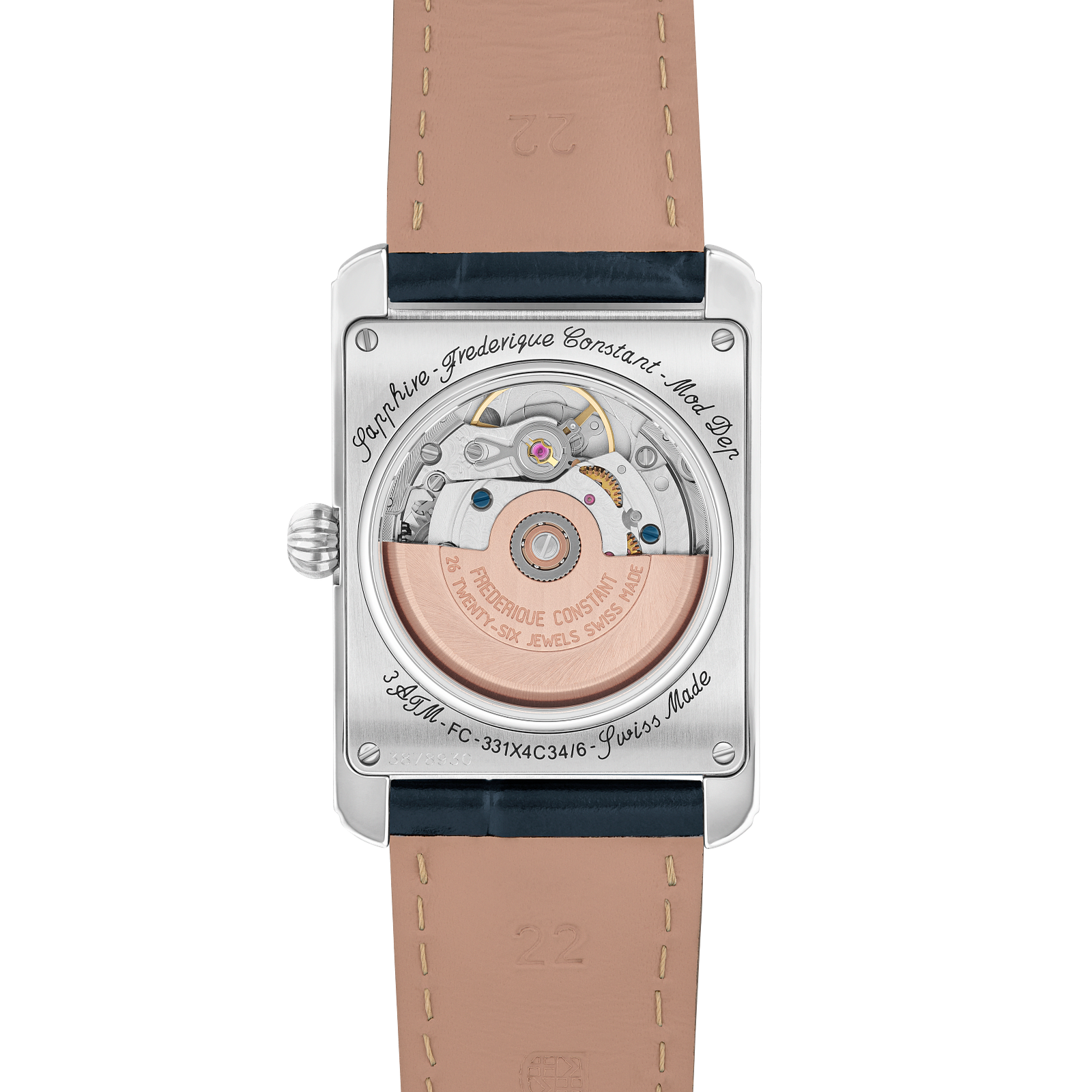 Frederique Constant Classics Carrée Moonphase Automatic FC-333N4C6