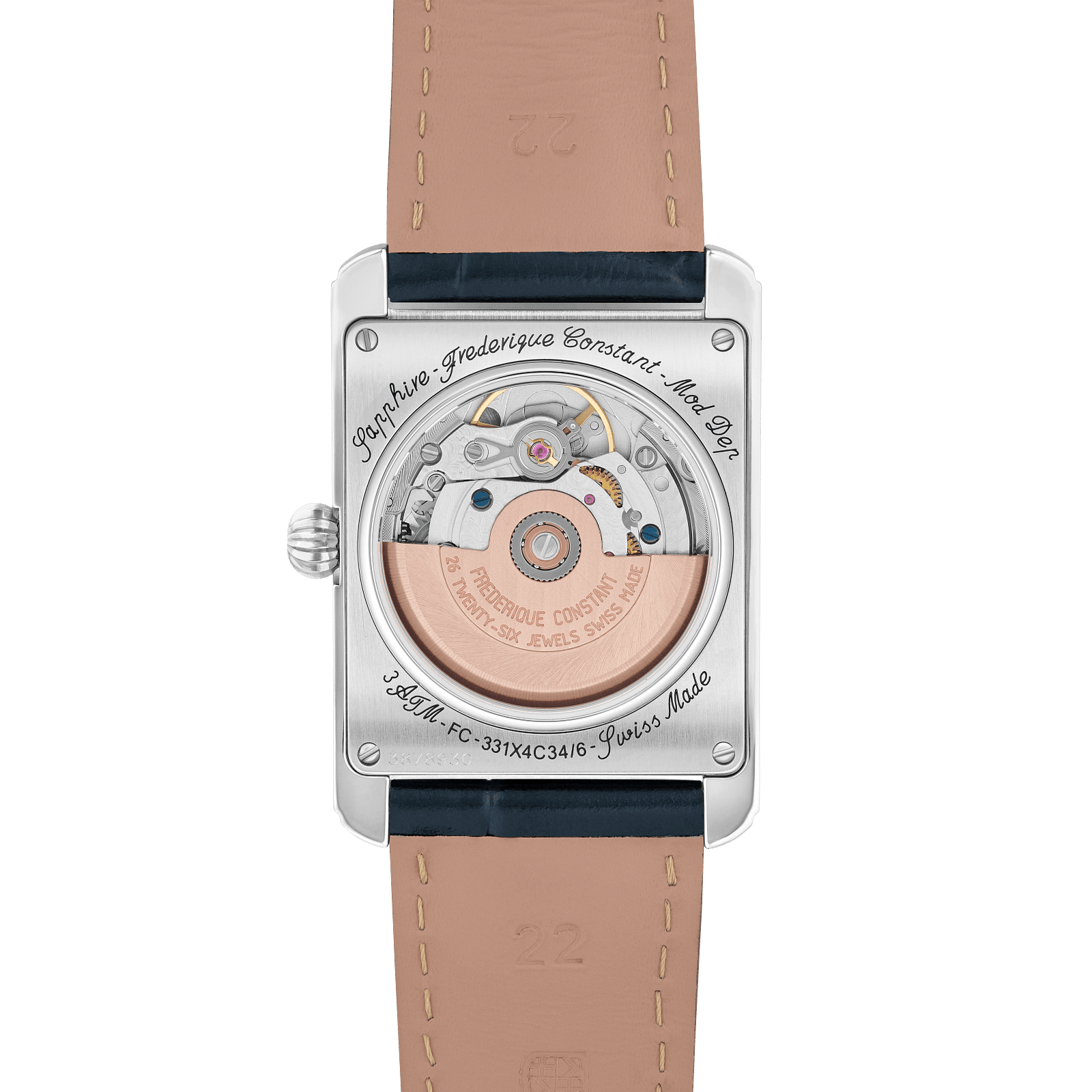 Frederique Constant Classics Carrée Moonphase Automatic FC-333N4C6