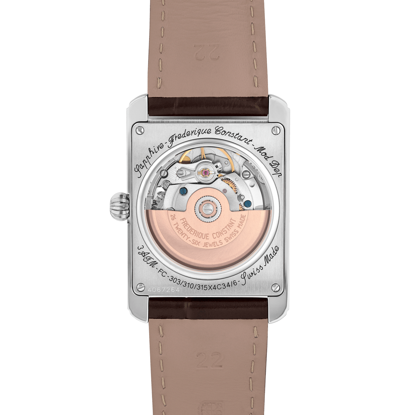 Frederique Constant Classic Carrée Small Seconds FC-303SAL4C6
