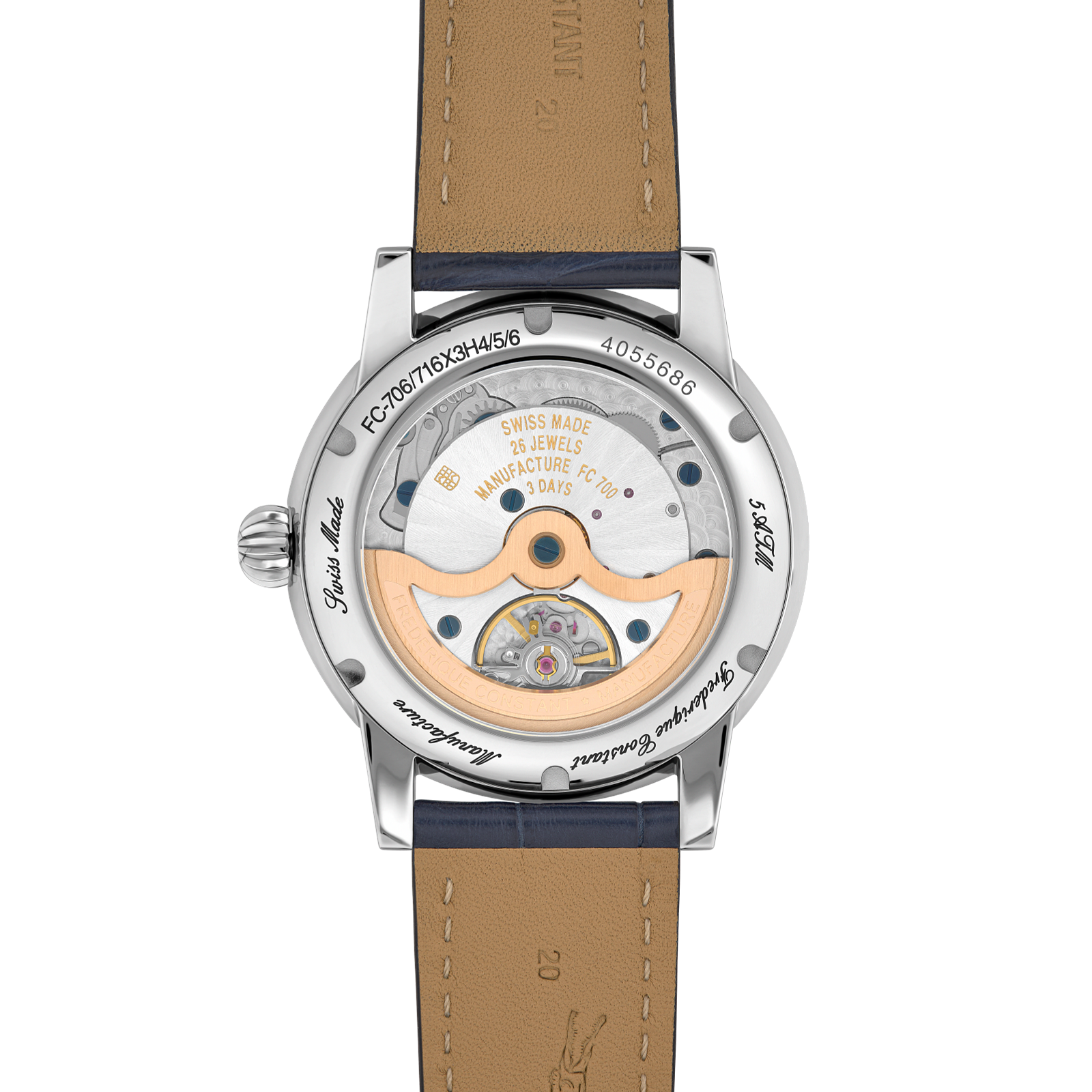 Classic Moonphase Date FC-716S3H6