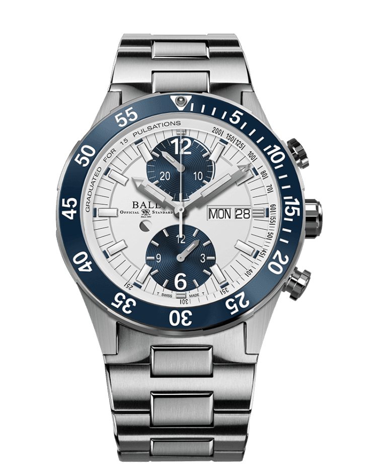 Ball Roadmaster Rescue Chronograph (42mm) Watch DC3030C-S1-WH