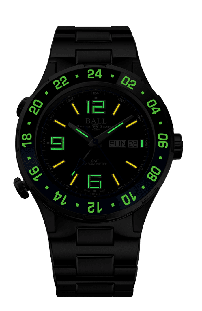 Ball Roadmaster Marine GMT (40mm) Watch DG3000A-S1CJ-BK