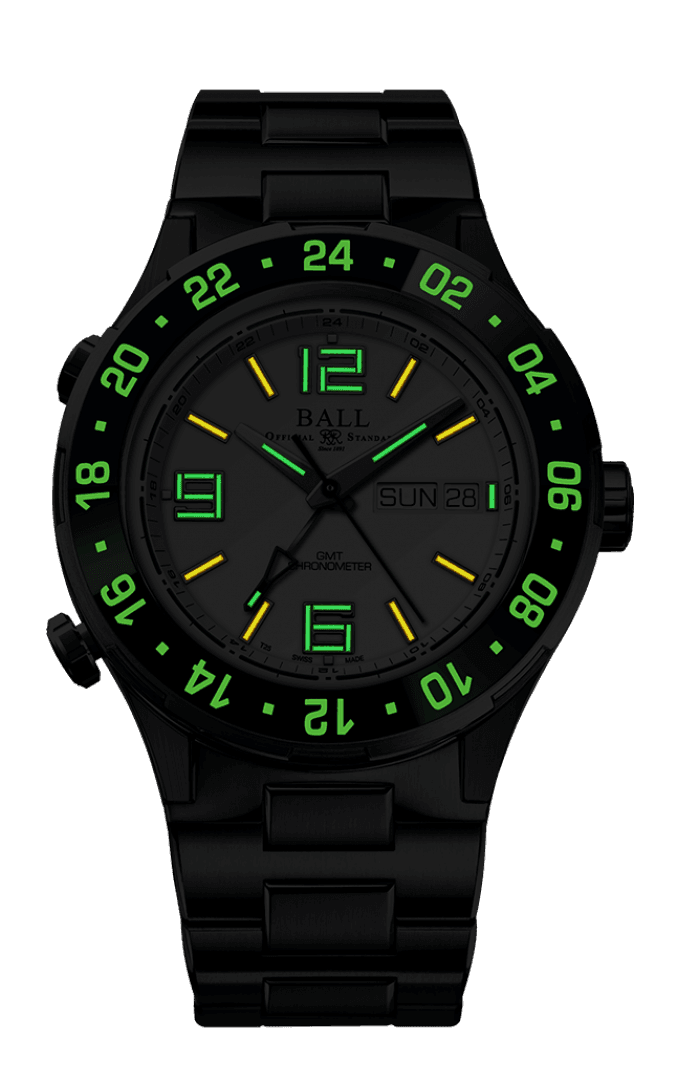 Ball Roadmaster Marine GMT (40mm) Watch DG3030B-S9CJ-WH