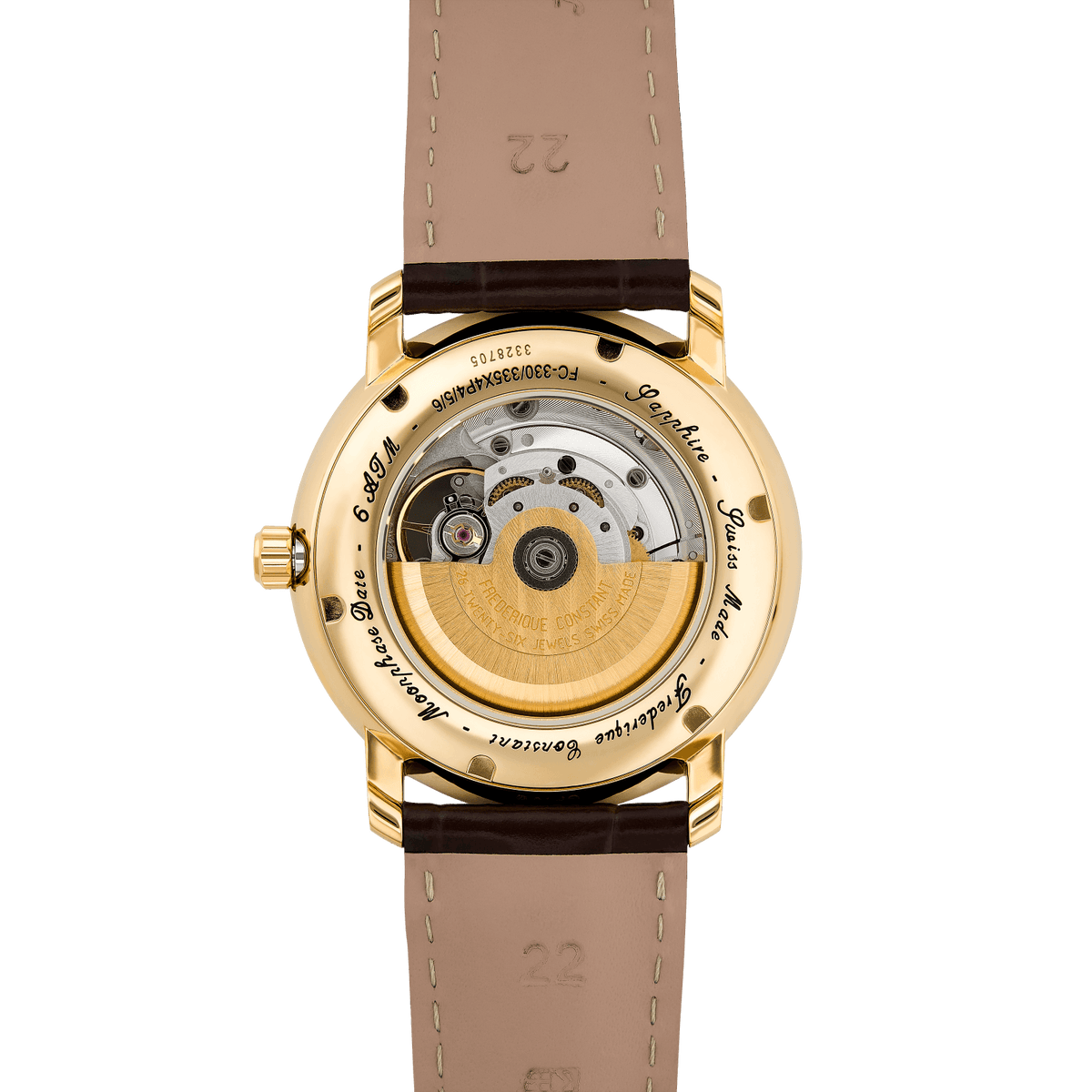 Heart Beat Moonphase Date FC-335MC4P5