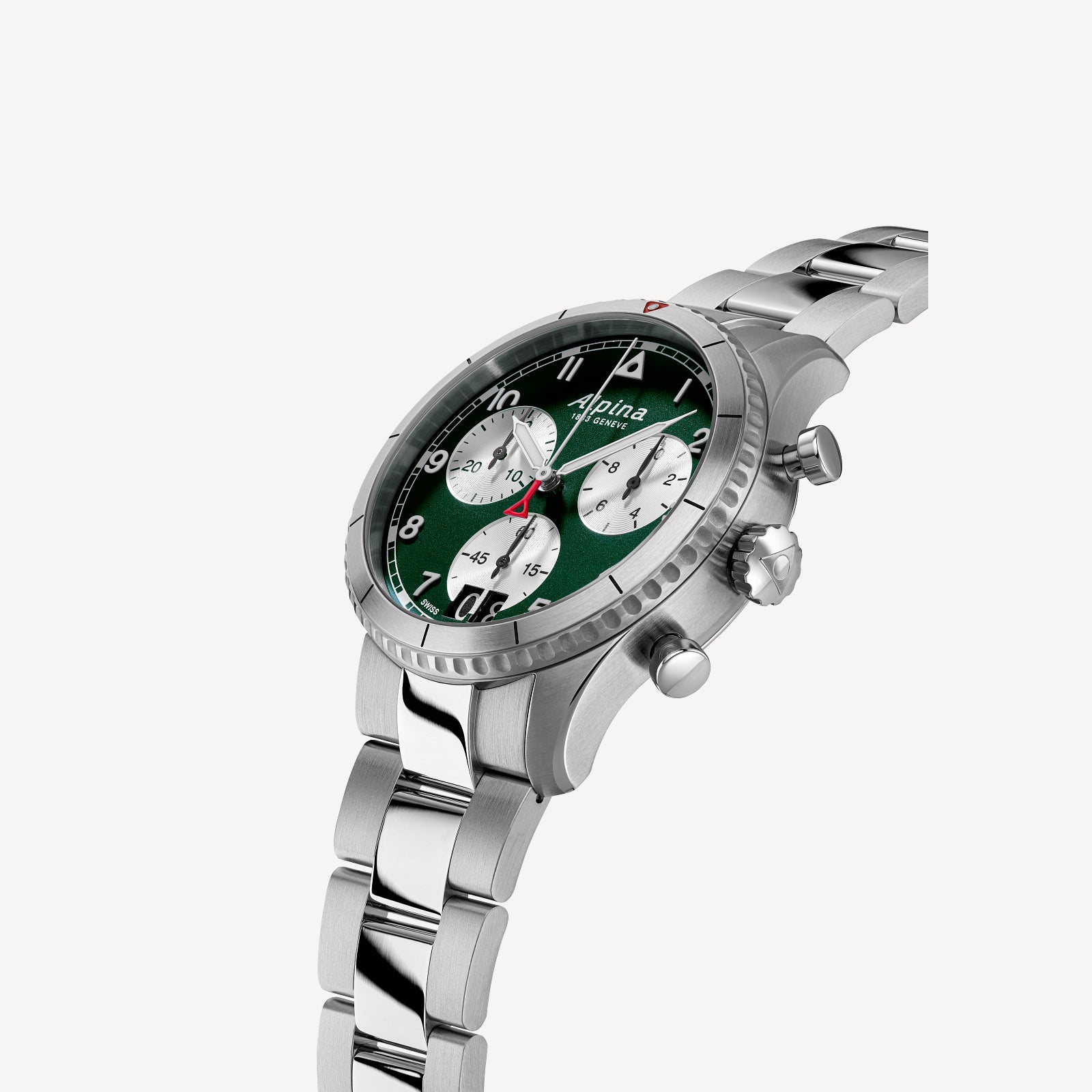 Pilot Chronograph Big Date Watch AL-372GRS4S26B