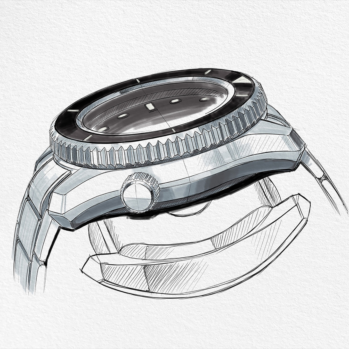 SEIKO LUXE PROSPEX 1968 HERITAGE DIVER'S WATCH SLA021