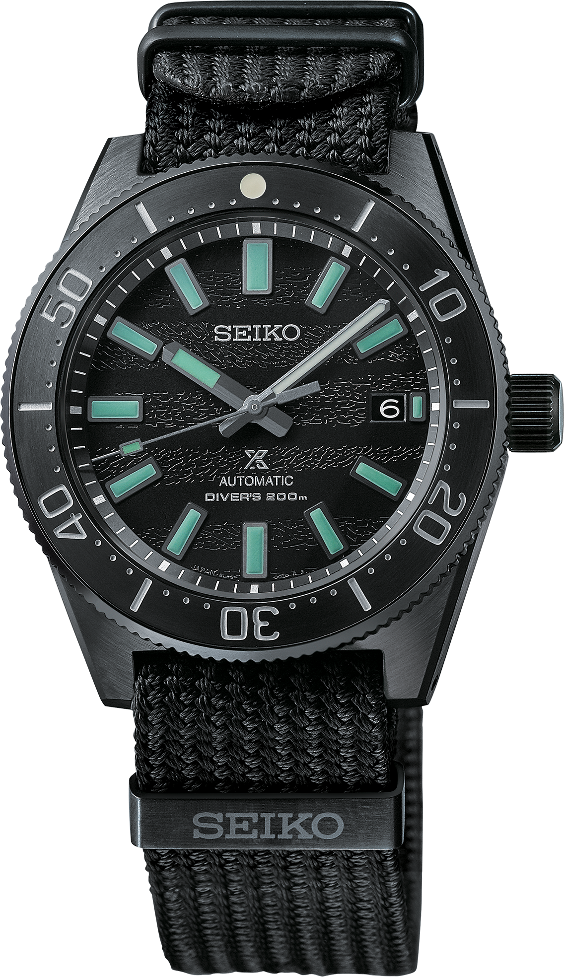 SEIKO LUXE PROSPEX 1965 HERITAGE DIVER'S BLACK SERIES LIMITED EDITION SLA067