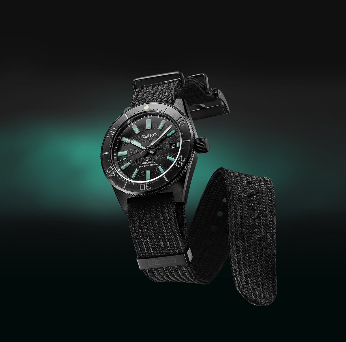 SEIKO LUXE PROSPEX 1965 HERITAGE DIVER'S BLACK SERIES LIMITED EDITION SLA067
