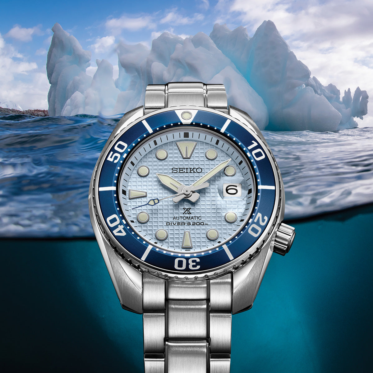 SEIKO LUXE PROSPEX BUILT FOR THE ICE DIVER U.S. SPECIAL EDITION SPB179