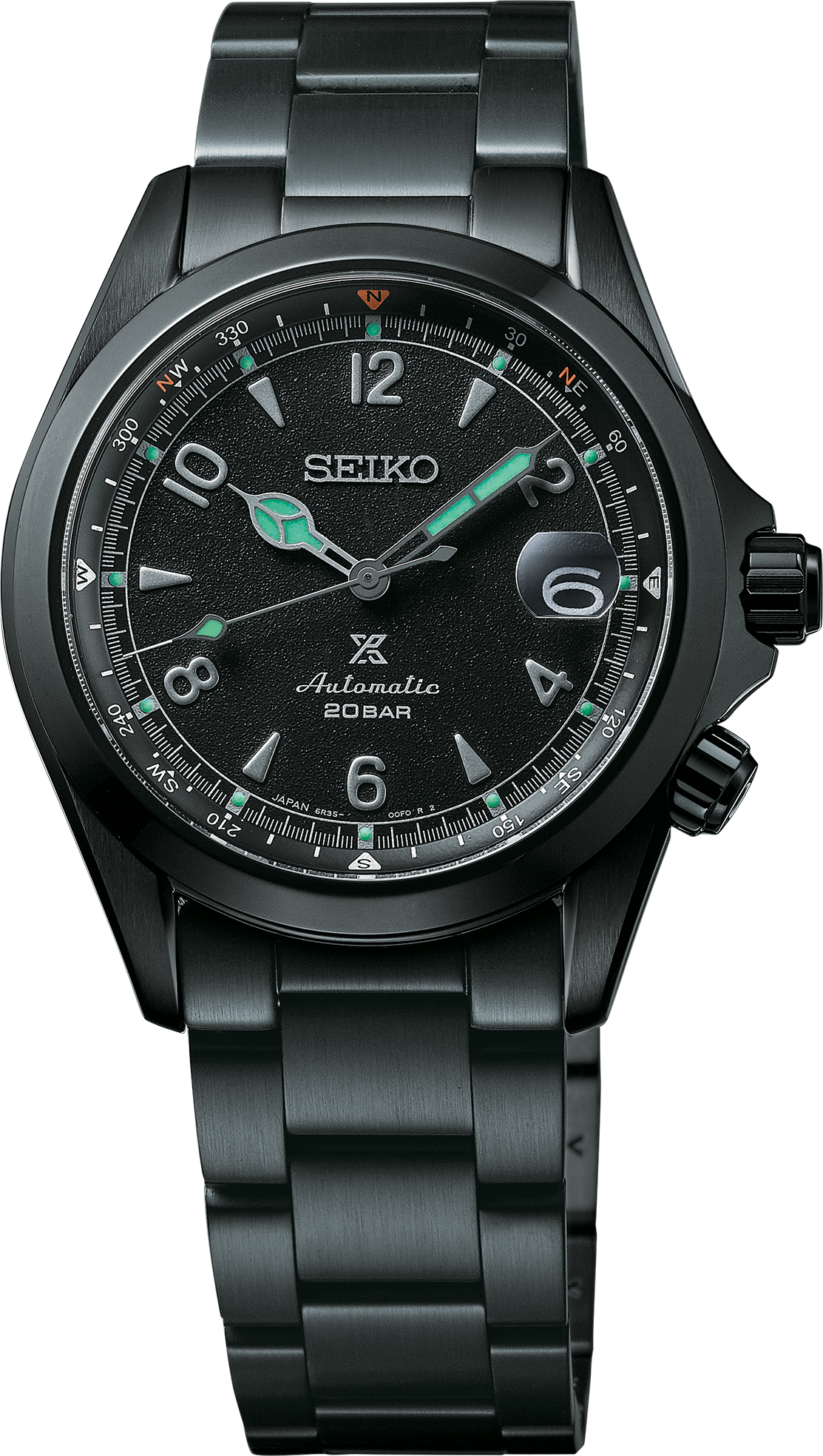 SEIKO LUXE PROSPEX ALPINIST BLACK SERIES LIMITED EDITION SPB337