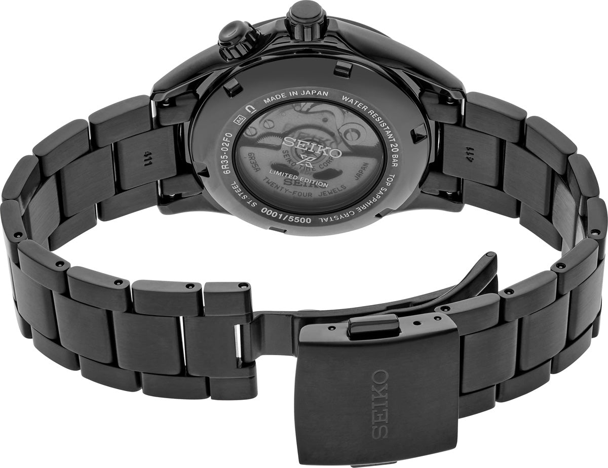 SEIKO LUXE PROSPEX ALPINIST BLACK SERIES LIMITED EDITION SPB337