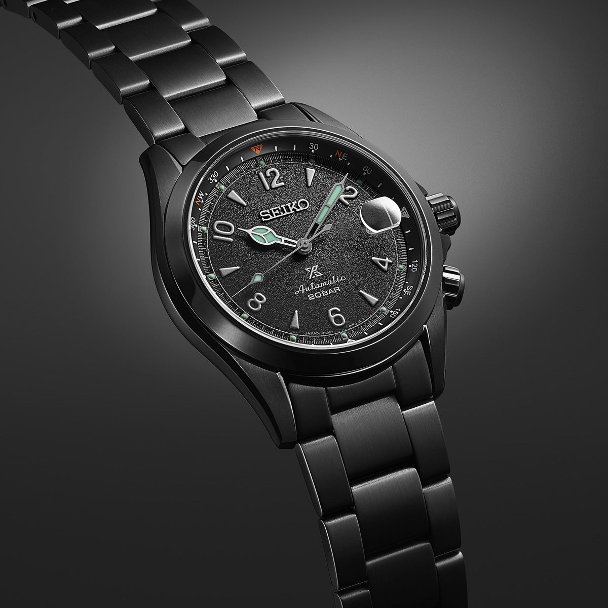 SEIKO LUXE PROSPEX ALPINIST BLACK SERIES LIMITED EDITION SPB337
