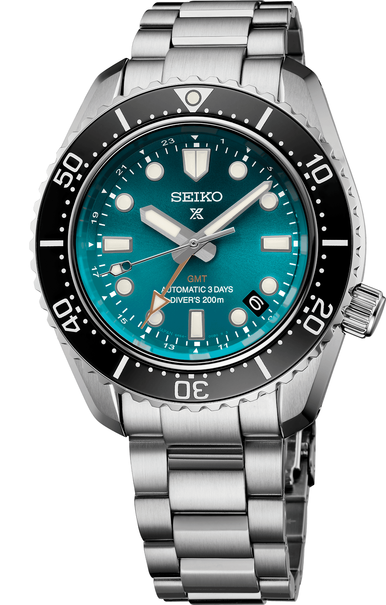 SEIKO LUXE PROSPEX 1968 HERITAGE DIVER'S GMT U.S. LIMITED EDITION SPB475