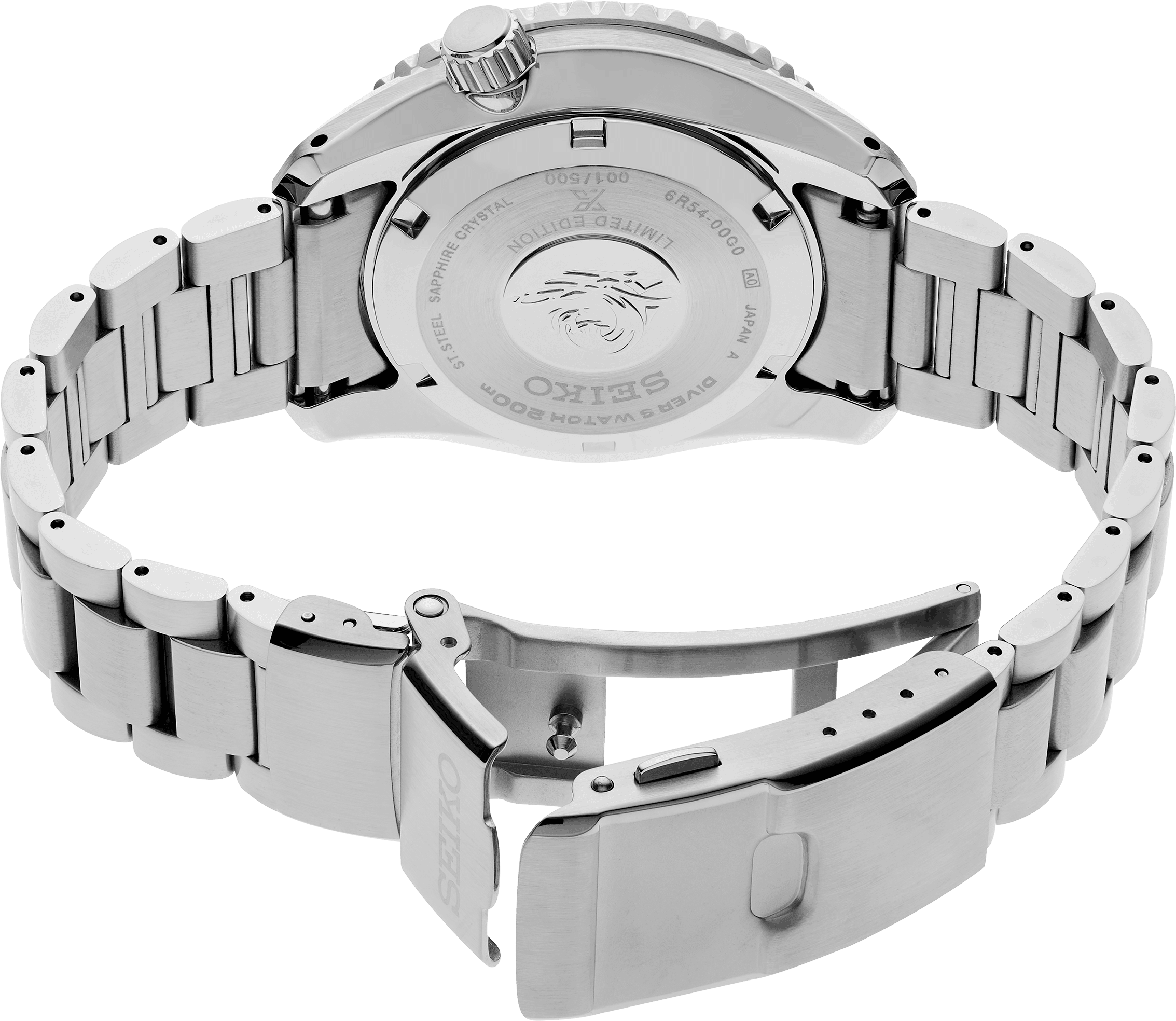 SEIKO LUXE PROSPEX 1968 HERITAGE DIVER'S GMT U.S. LIMITED EDITION SPB475