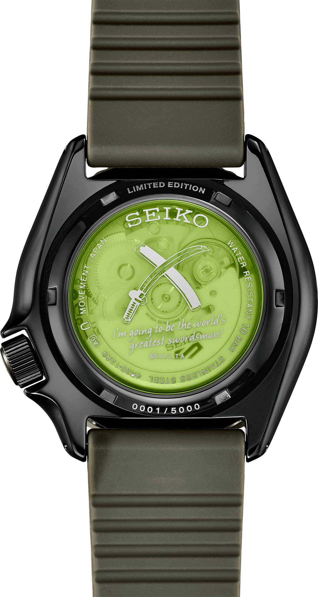 Seiko 5 Sports One Piece Limited Edition Watch SRPH67