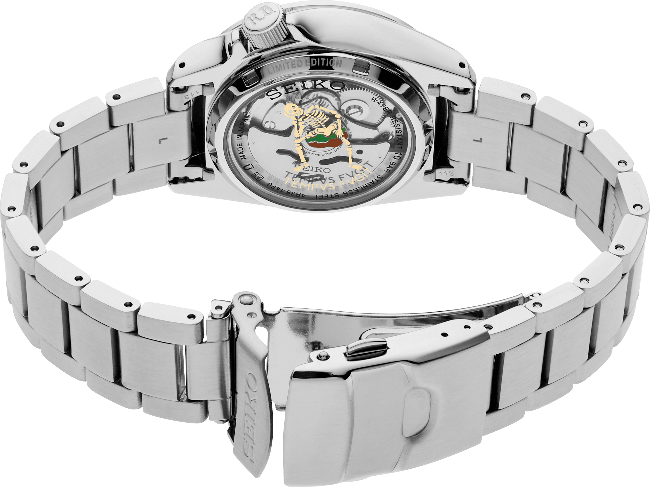 Seiko 5 Sports Rowing Blazers Collaboration Limited Edition Watch SRPJ69