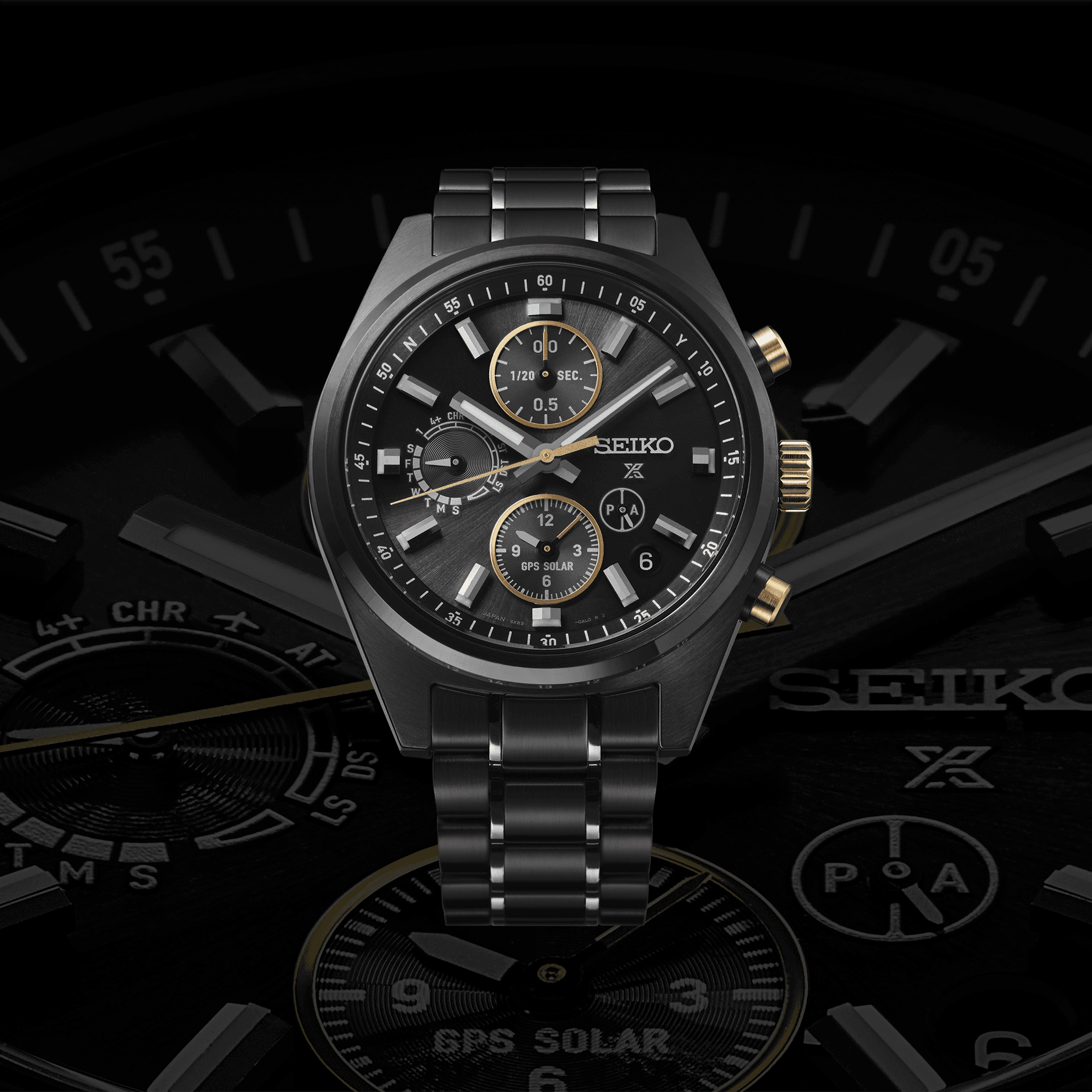 SEIKO LUXE SEIKO BRAND 100TH ANNIVERSARY SPEEDTIMER LIMITED EDITION SSH169