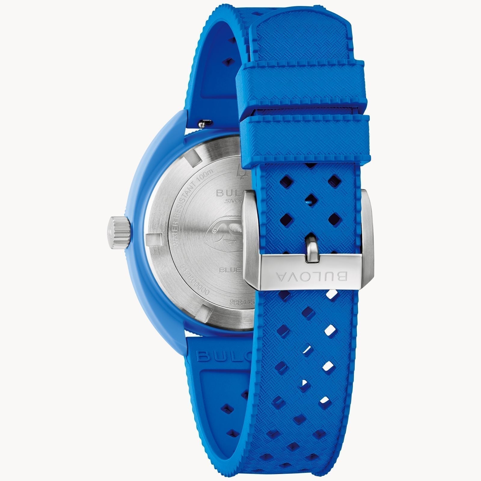 Buova Snorkel Blue Tang Fish Men Watch 98B445