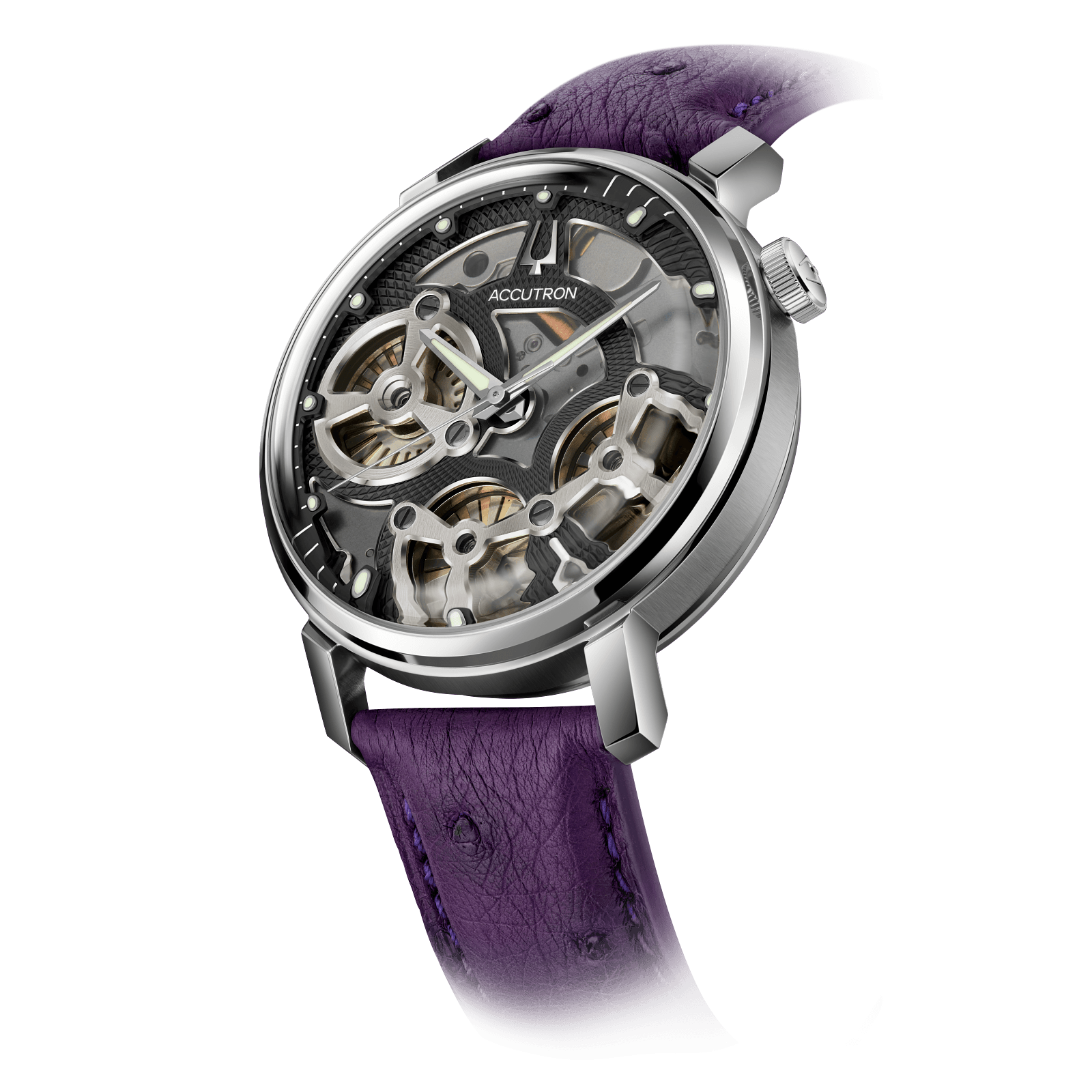 Accutron Stainless Steel Electrostatic Mens Watch 26A210LK