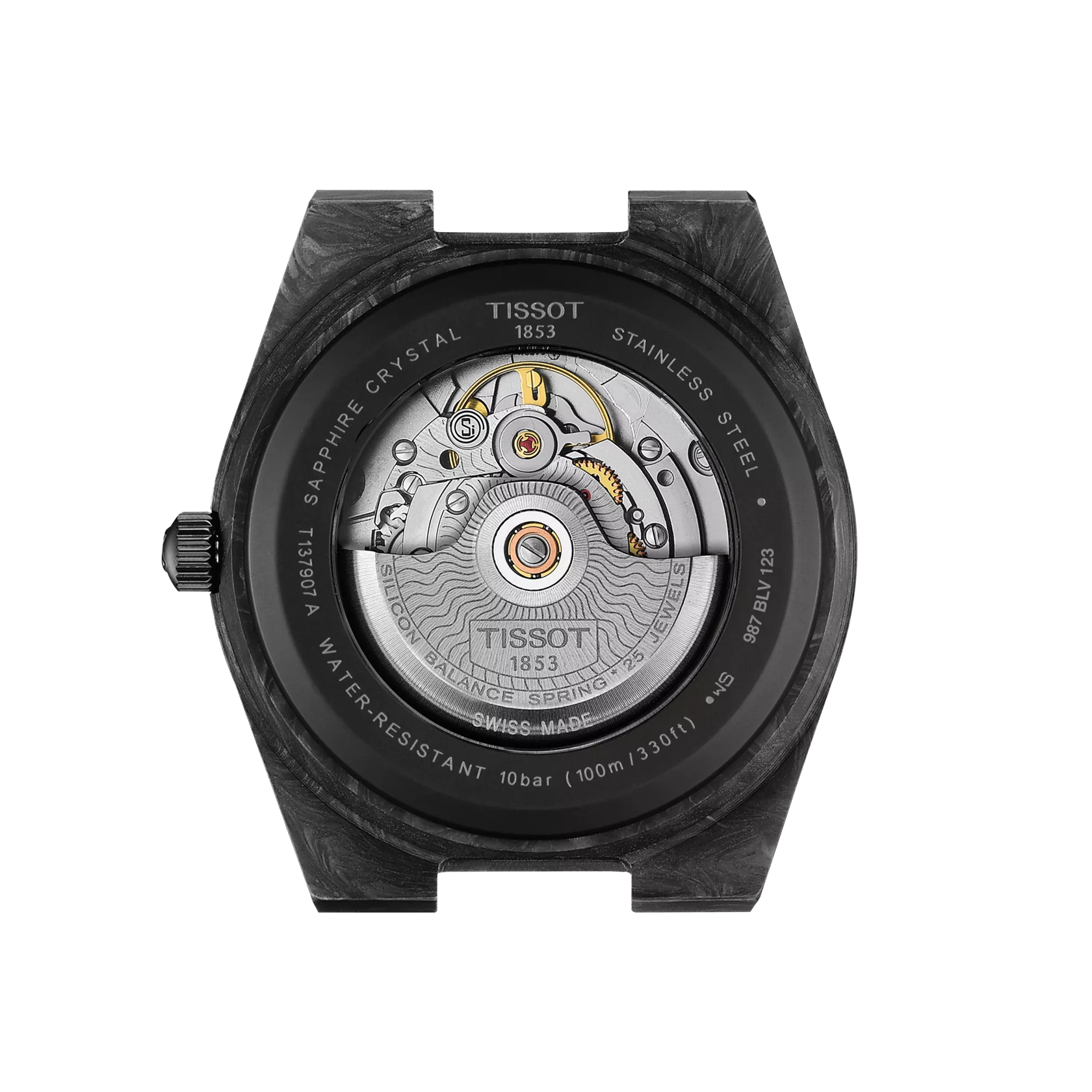 PRX Powermatic 80 40mm Carbon T137.907.97.201.00