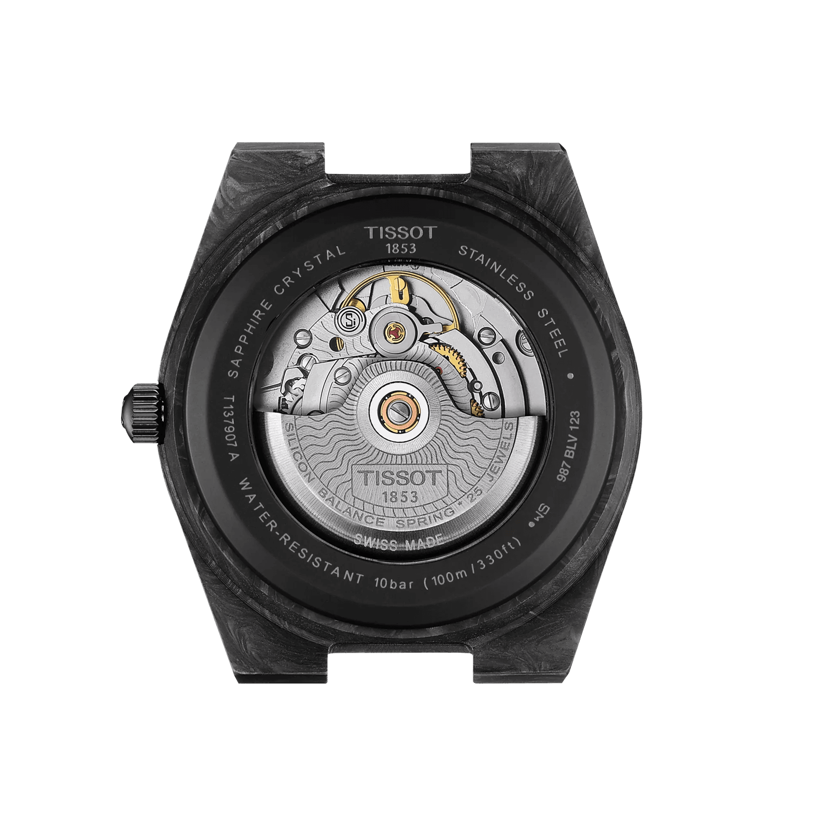 PRX Powermatic 80 40mm Carbon T137.907.97.201.00