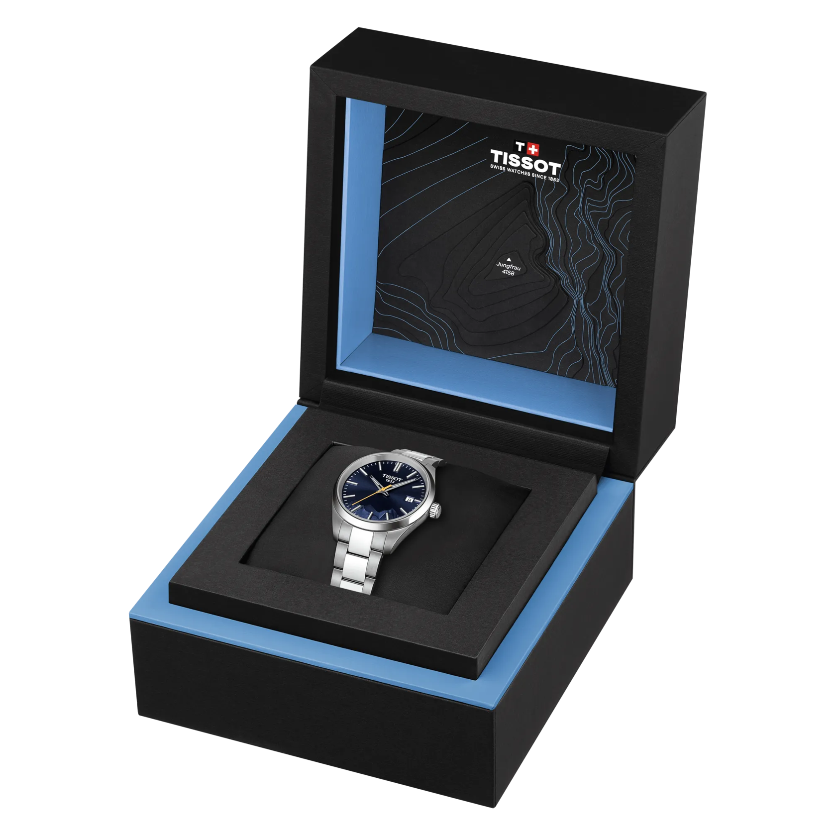 TISSOT PR 100 JUNGFRAUBAHN QUARTZ 34MM T150.210.11.041.01