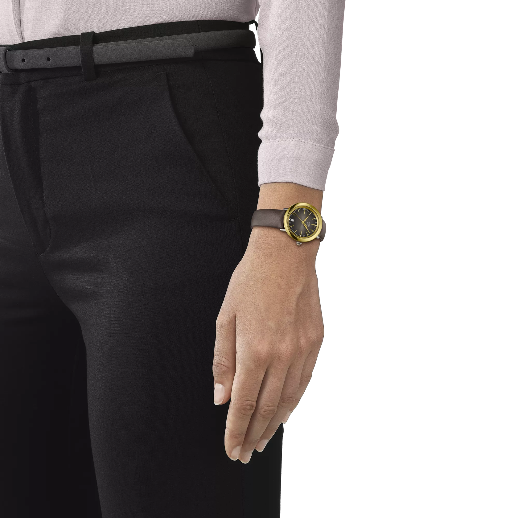 Glendora 18K Gold bezel T929.210.46.066.00