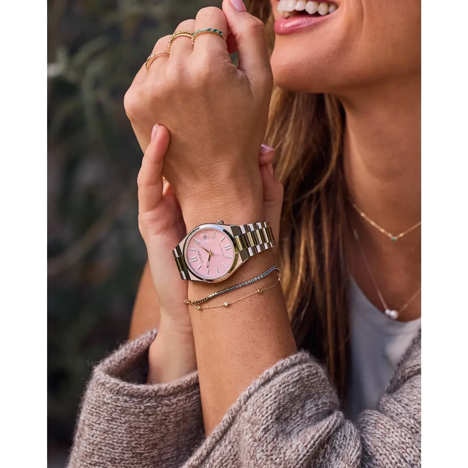 TSUYOSA 37mm Watch NJ0200-50Z