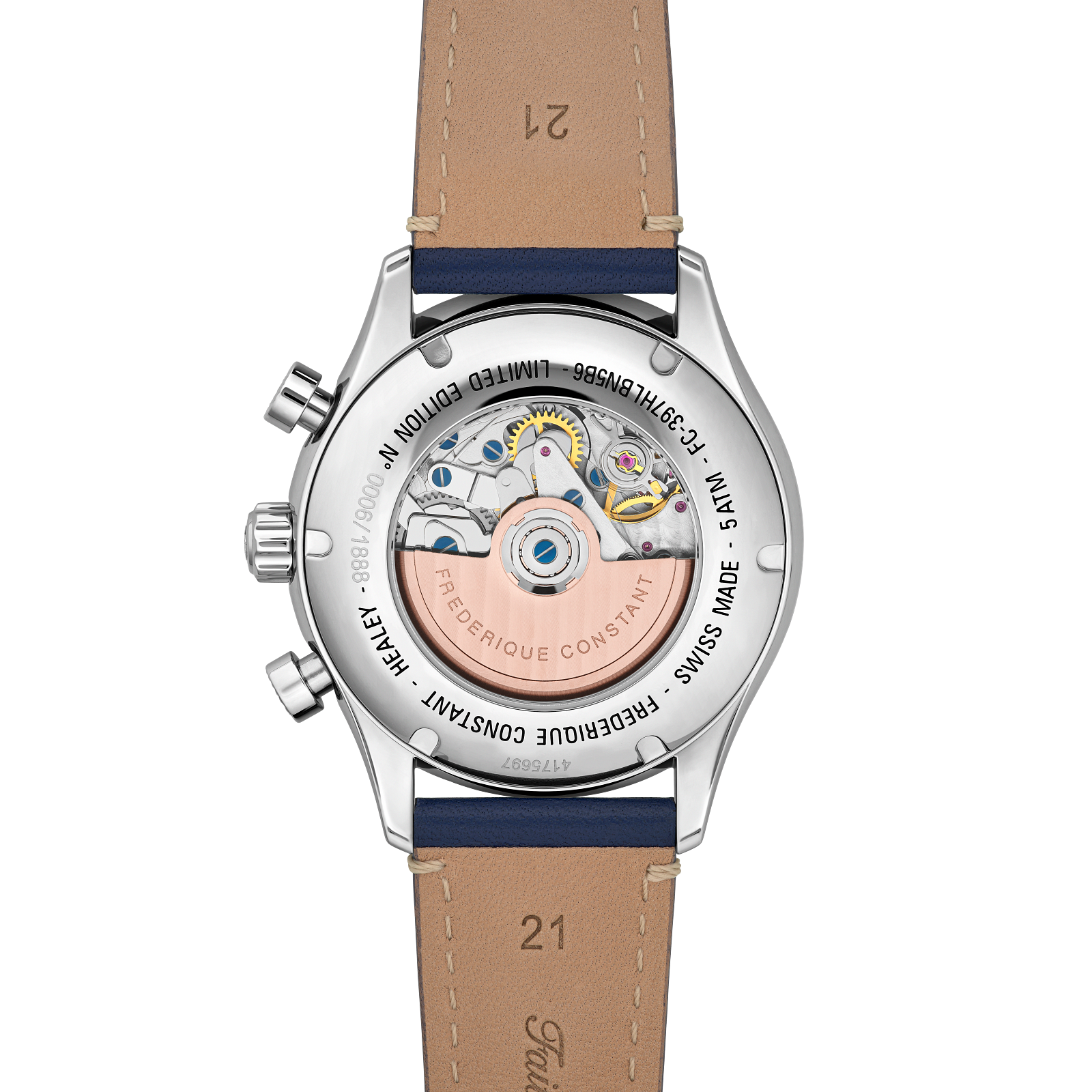 Frederique Constant Classics Vintage Rally Healey Chronograph FC-397HLBN5B6