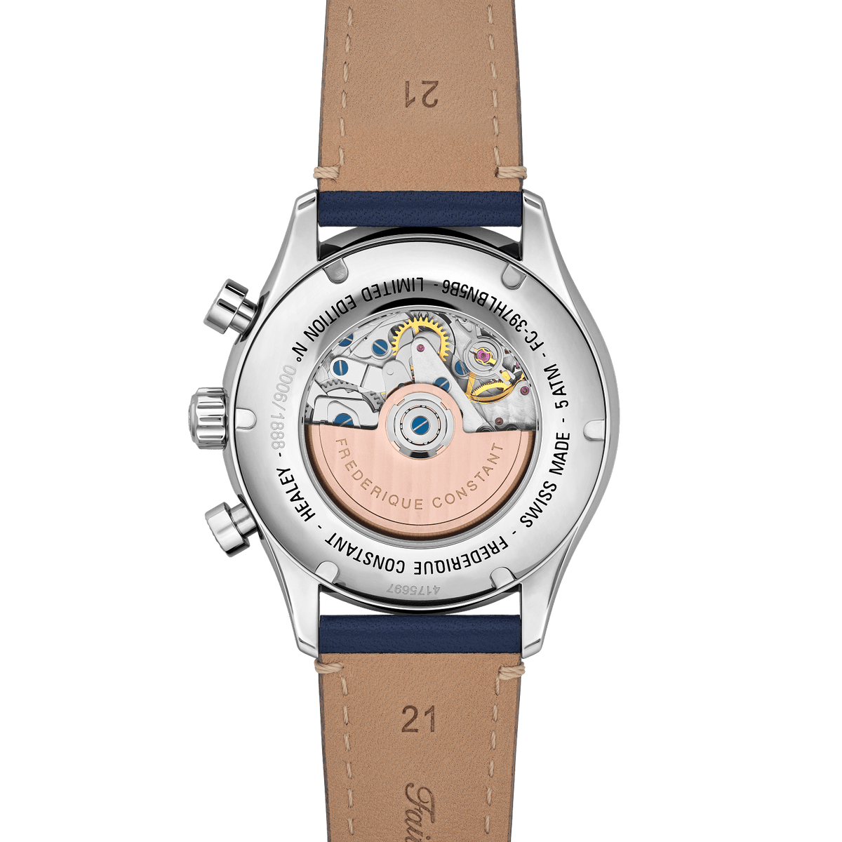 Frederique Constant Classics Vintage Rally Healey Chronograph FC-397HLBN5B6