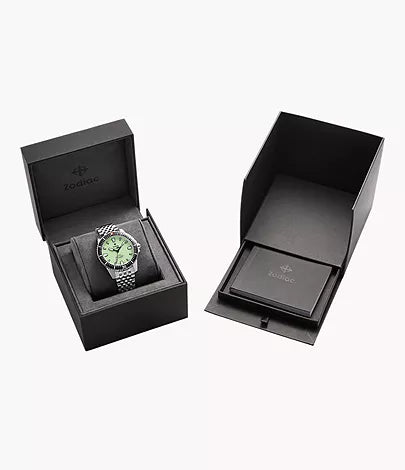 Zodiac Pro-Diver Automatic Stainless Steel Watch ZO3560