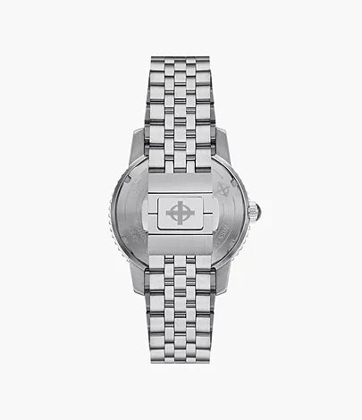 Zodiac Super Sea Wolf Compression Diver Automatic Stainless Steel Watch ZO9295