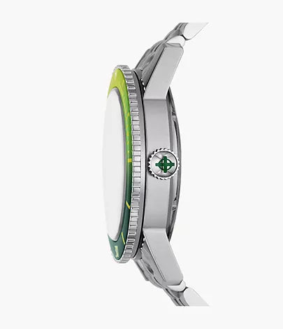 Zodiac Super Sea Wolf Compression Diver Automatic Stainless Steel Watch ZO9295