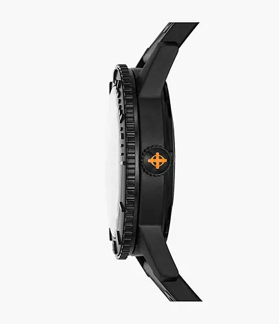 Zodiac Super Sea Wolf Compression Diver Automatic Rubber Strap Watch ZO9297