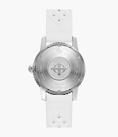Zodiac Compression Diver Automatic White Rubber Watch ZO9309