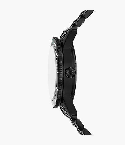 Zodiac Compression Diver Black Stainless Steel Watch ZO9314