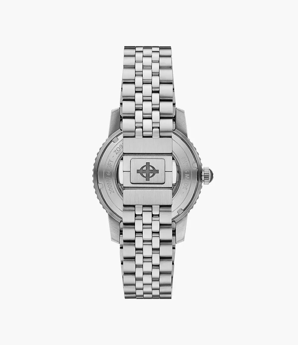 Zodiac Compression Diver Stainless Steel Watch ZO9319