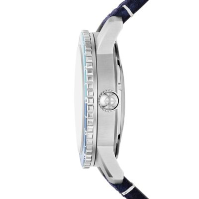 Zodiac Super Sea Wolf Swiss Automatic GMT Stainless Steel Watch ZO9413