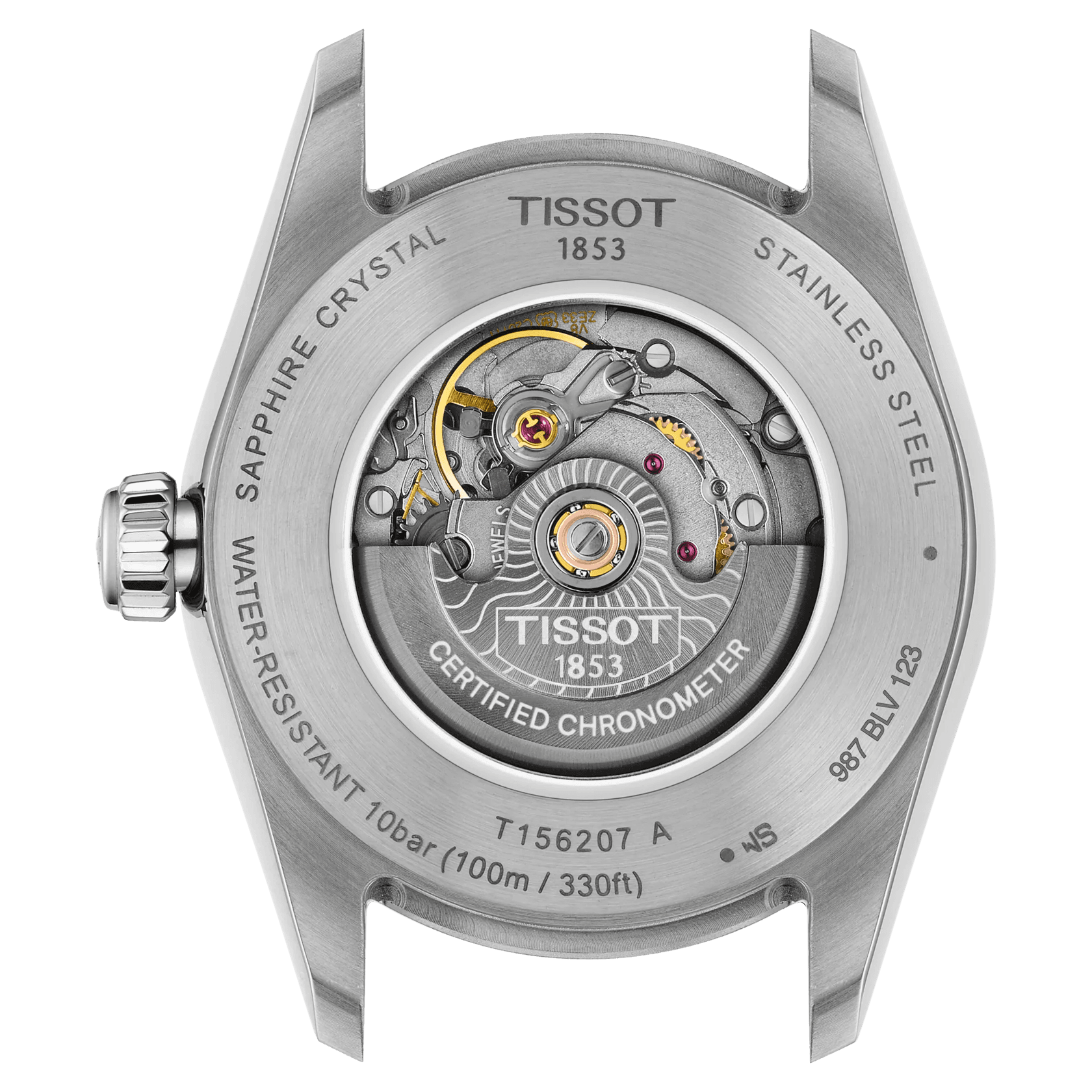 Tissot Ballade Powermatic 48 COSC 30mm T156.208.11.353.00