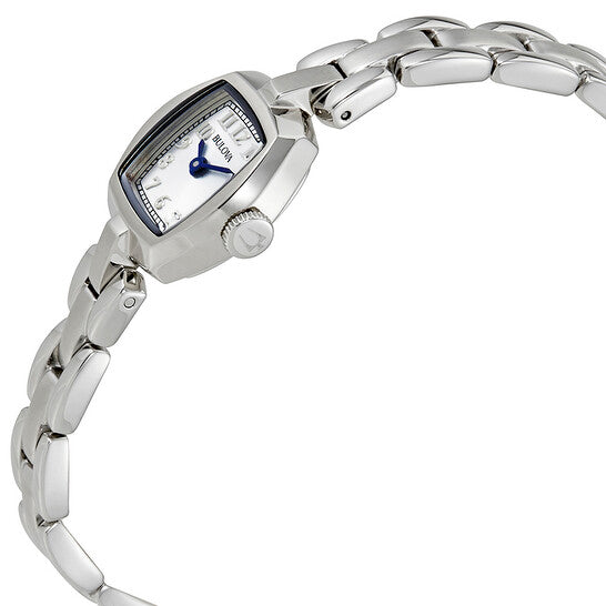 Bulova Silver Dial Stainless Steel Ladies Watch Watch 96L221