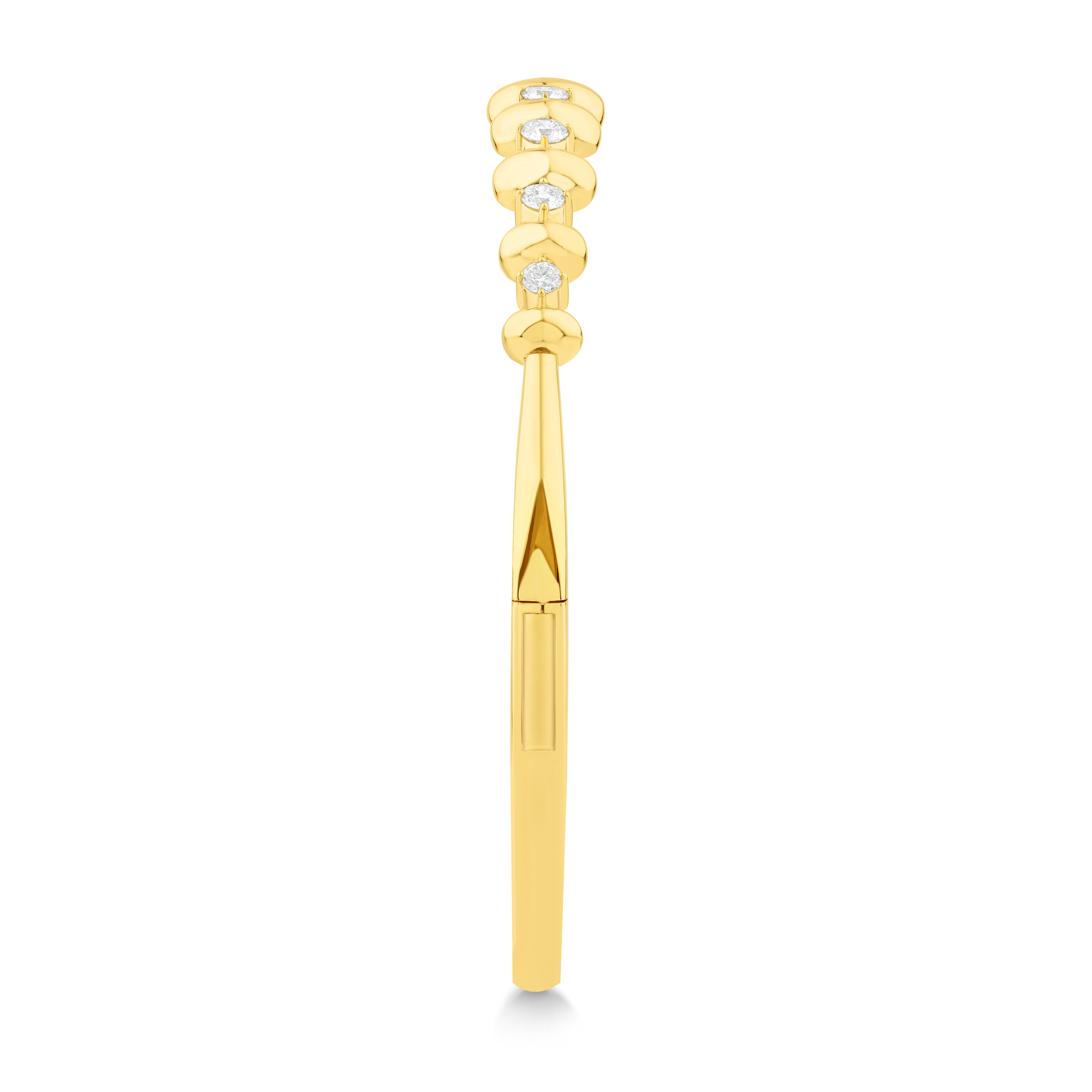 14K Gold & Diamond Odyssey Bangle FB1003Y